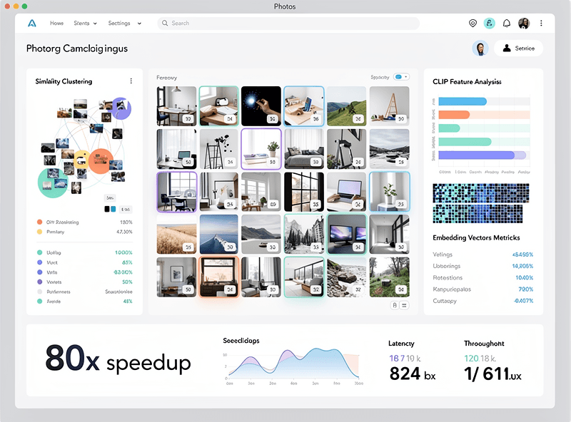 AI 照片智能选片系统